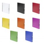 Conjunto esferográfica e caderno A4+