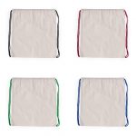 Saco tipo mochila 100% algodão