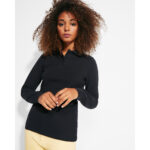 Polo manga comprida senhora