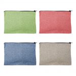 Estojo em algodão reciclado