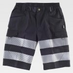 Bermuda com fitas refletoras