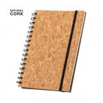 Caderno em cortiça natural