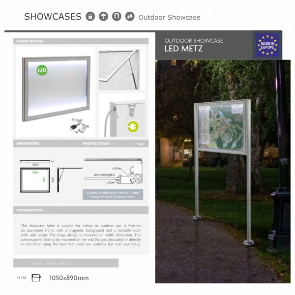 Outdoor Showcase Led Metz