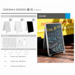 Sidewalk Boards Dover