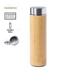 Termo em bambu e Aço Inoxidável