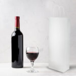 Saco papel kraft para garrafa