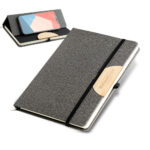 Bloco de notas A5 em linho