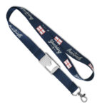 Fita de pescoço com abre-cápsulas