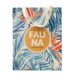 Saco de compras em algodão