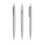 Esferográfica em aço inoxidável reciclado