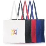 Saco de algodão reciclado