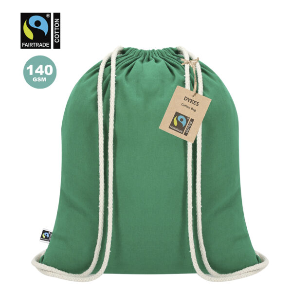 Saco tipo mochila em algodão 140g - Image 2