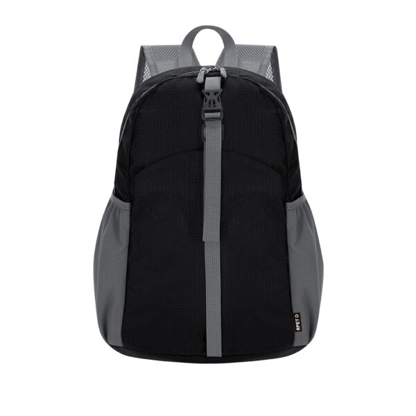 Mochila dobrável em poliéster RPET 210D - Image 6