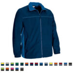 Casaco polar bicolor