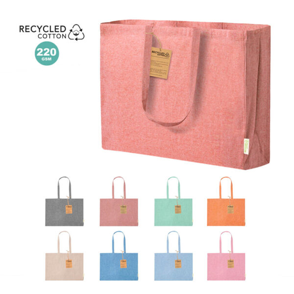 Saco em algodão reciclado