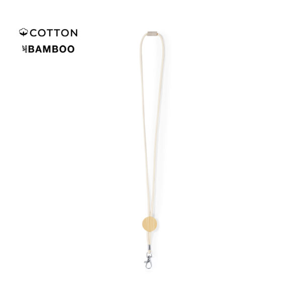 Fita de pescoço algodão/bambu