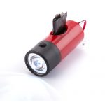 Porta sacos com lanterna